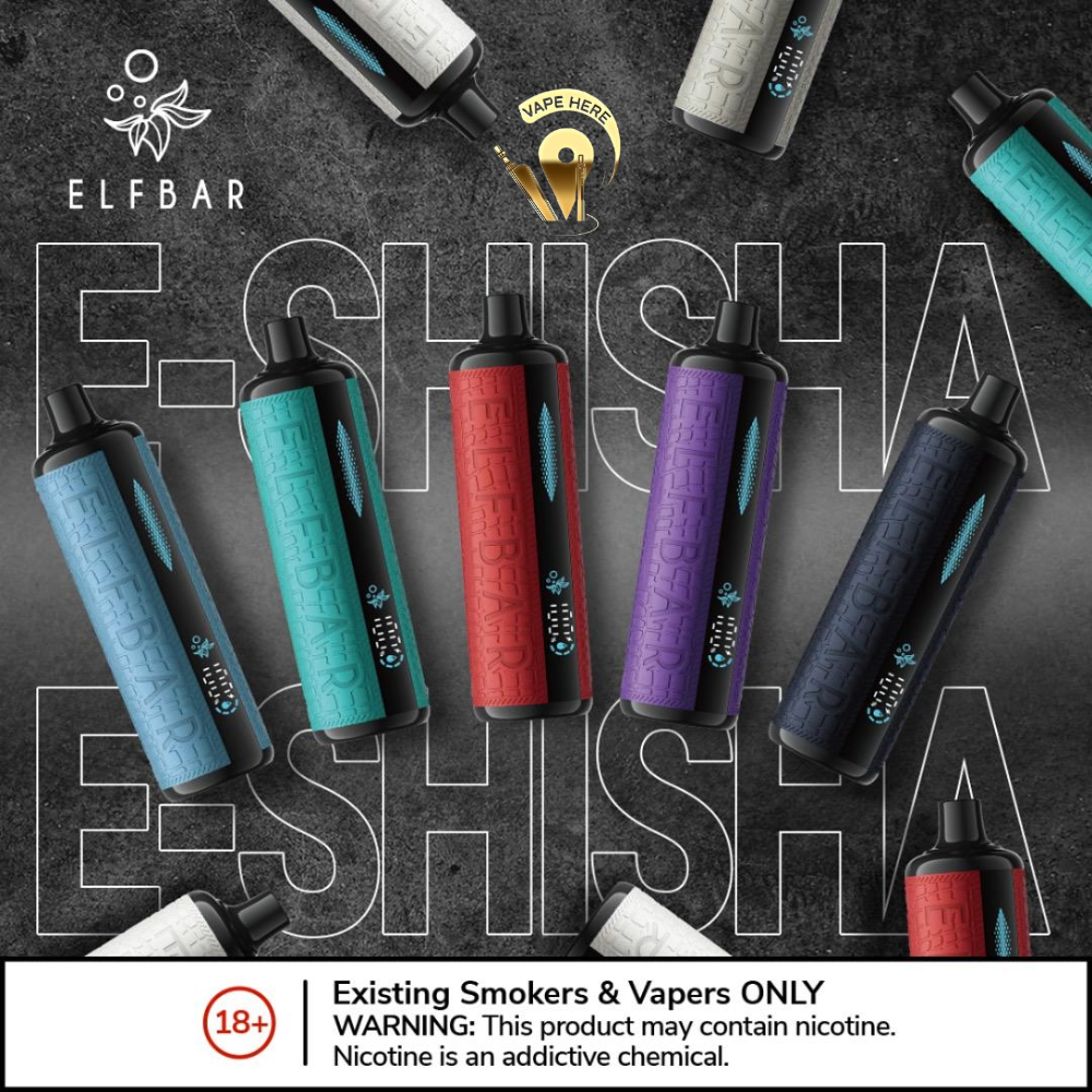 Deluxe Bar E-Shisha 18000 PUFFS DISPOSABLE VAPE Ultimate DTL Experience( BUY 1 GET 1 FREE )